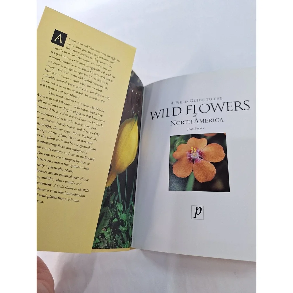 Wild Flowers of North America Field Guide Joan Barker 2006 Illustrated Paperback